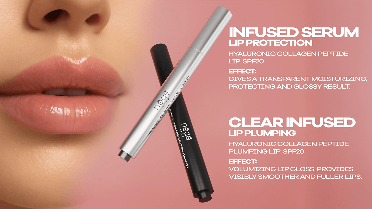 Hyaluronic Collagen Peptide Lip Plumping