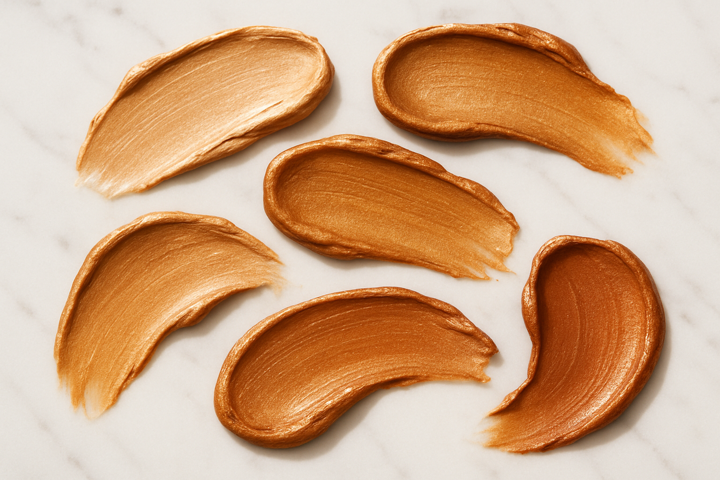 BRONZING BALM IN OUR SHADESON A TABLE WITHOUT CONTAINER