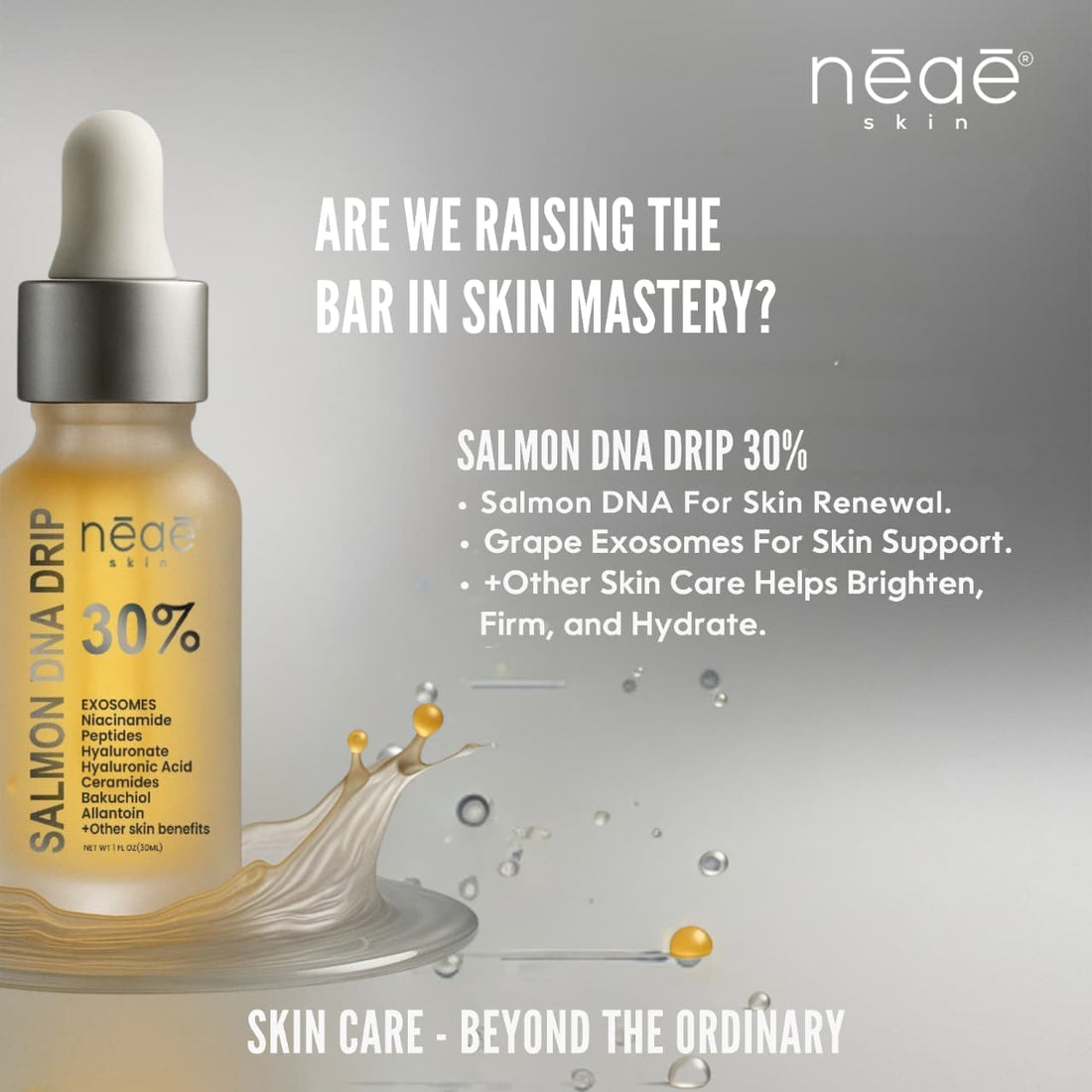 Salmon DNA + Exosomes 30%: A High-Performance Blend of Next-Generation Ingredients