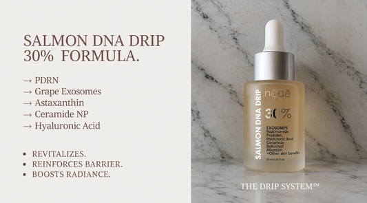 Salmon DNA Drip 30% + Grape Exosomes — Next-Generation Glow Serum for Visibly Brighter, Smoother & Stronger-Looking Skin. Benefits & How To Use