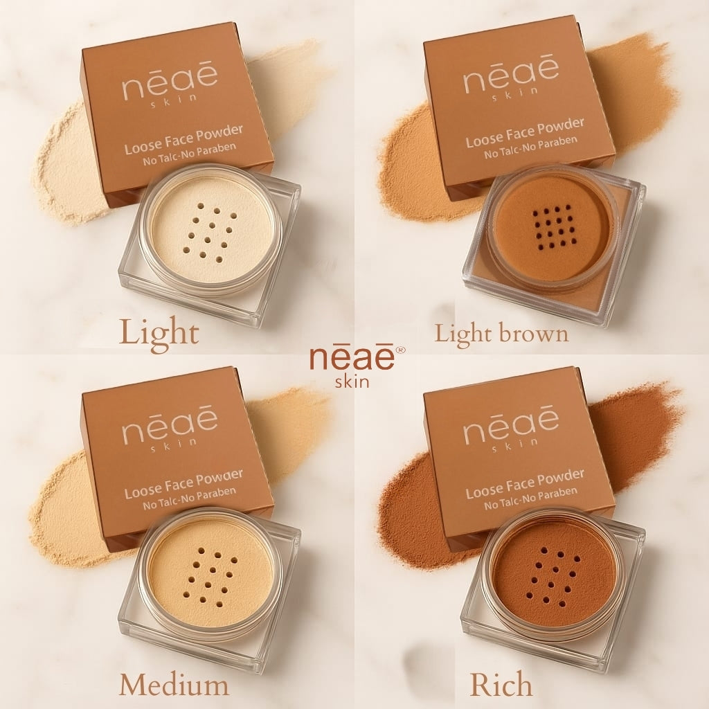 Loose Face Powder 4 Shades