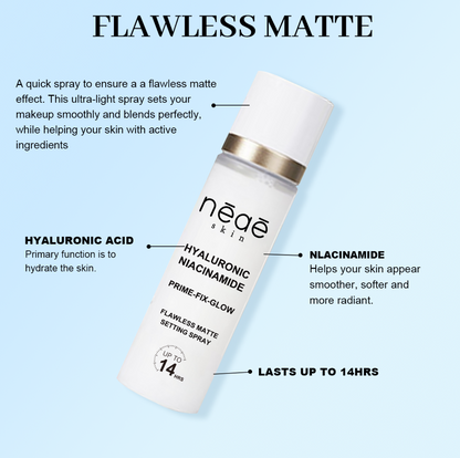 Hyaluronic Niacinamide Flawless Matte Setting Spray