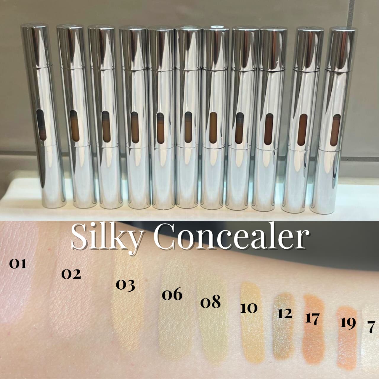 Silky Concealer 10 Shades