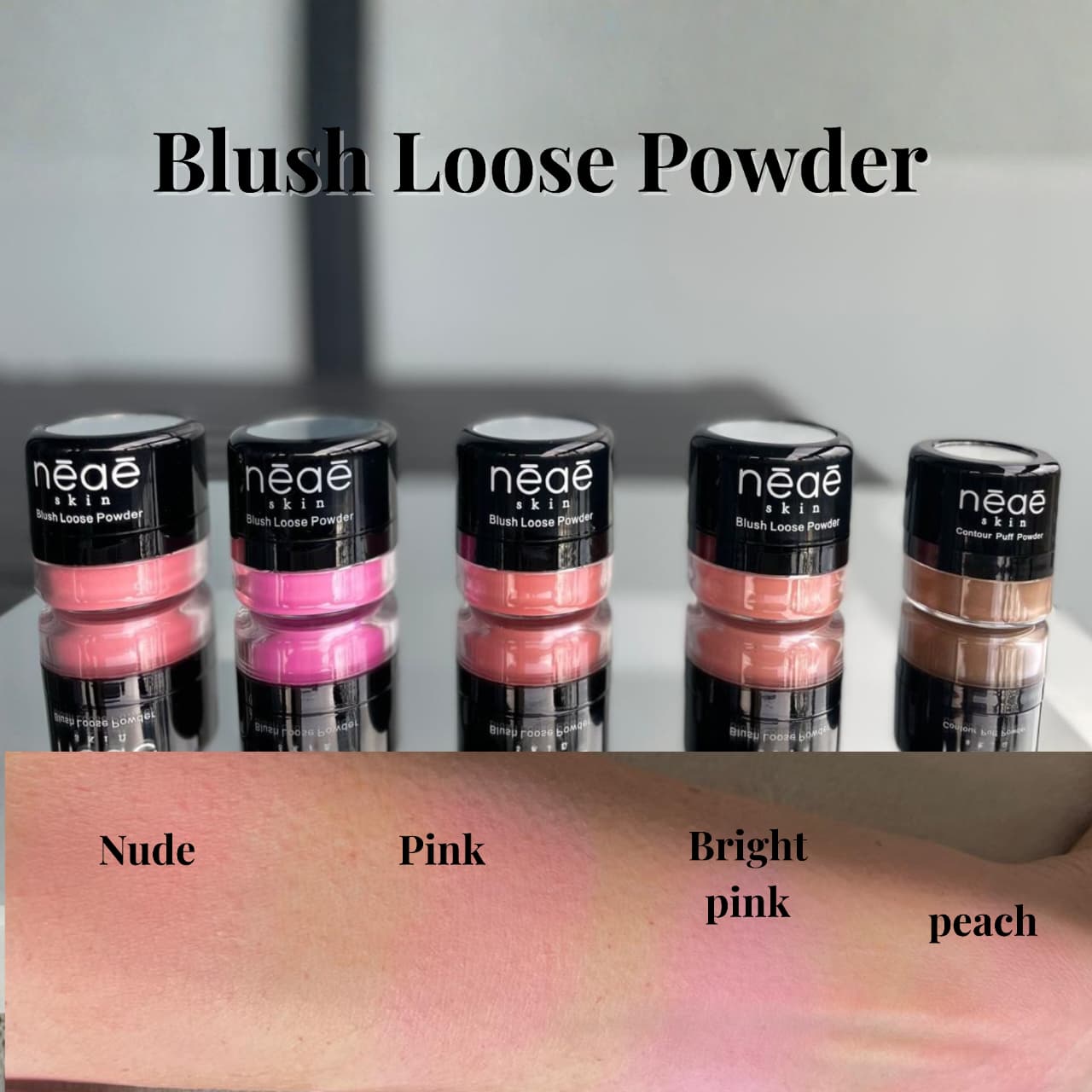 Blush Loose Powder With Puff 