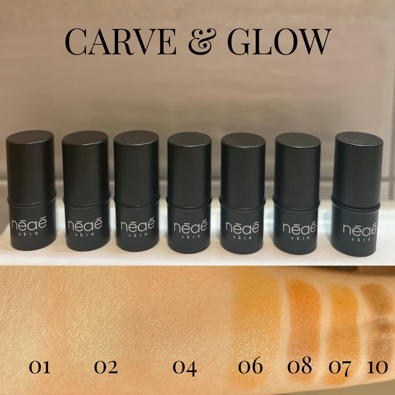 Carve & Glow Contour Stick 8 shades