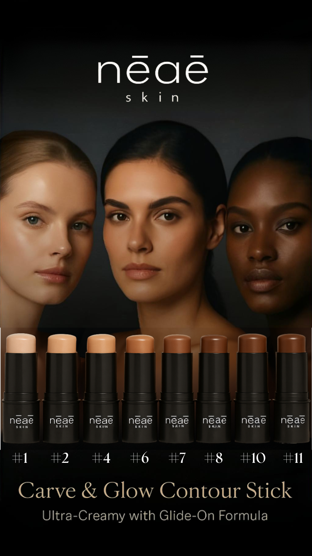 Carve & Glow Contour Stick 8 shades