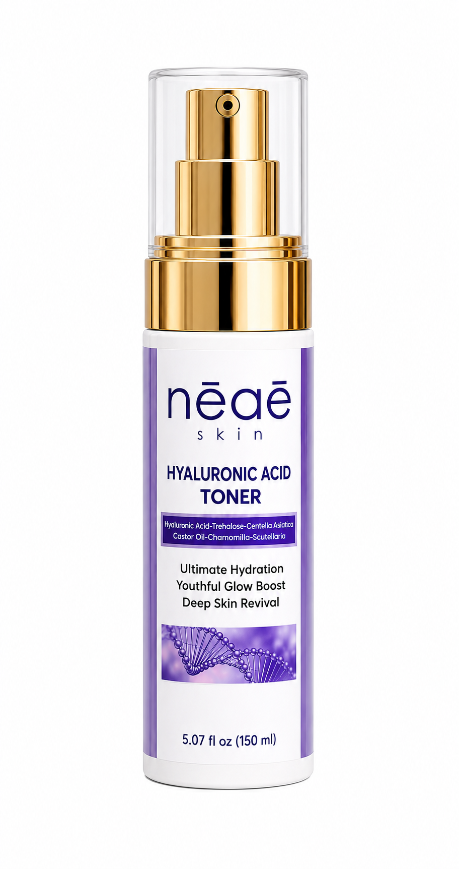 Hyaluronic Acid Toner • Centella • Licorice Root • Hydrating & Brightening
