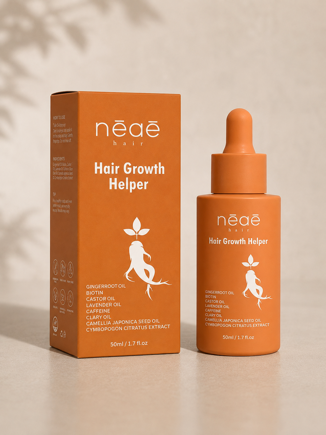Hair Growth Helper Oil • Caffeine • Biotin