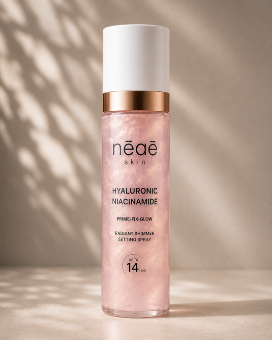 Radiant Shimmer Setting Spray • Hyaluronic Acid • Niacinamide