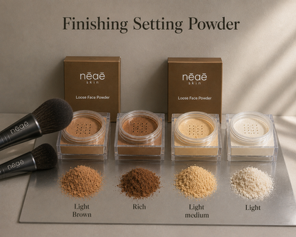 Loose Face Powder • Talc Free • Paraben Free • Hybrid