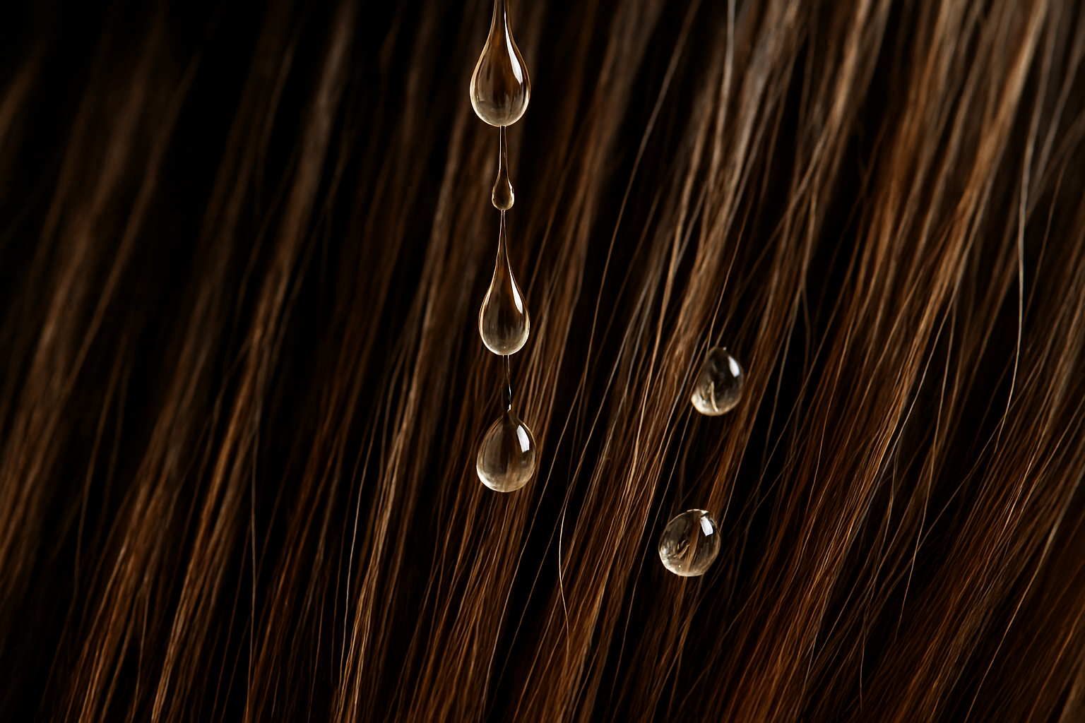 Hair Growth Helper - Oil drops on the hair only