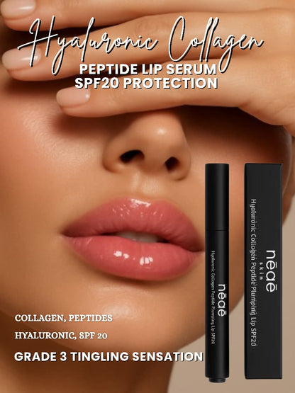 Hyaluronic Collagen Peptide Lip Plumping