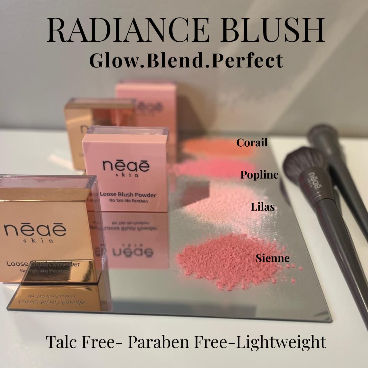 Loose Blush Powder 4 Shades