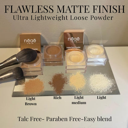 Loose Face Powder 4 Shades