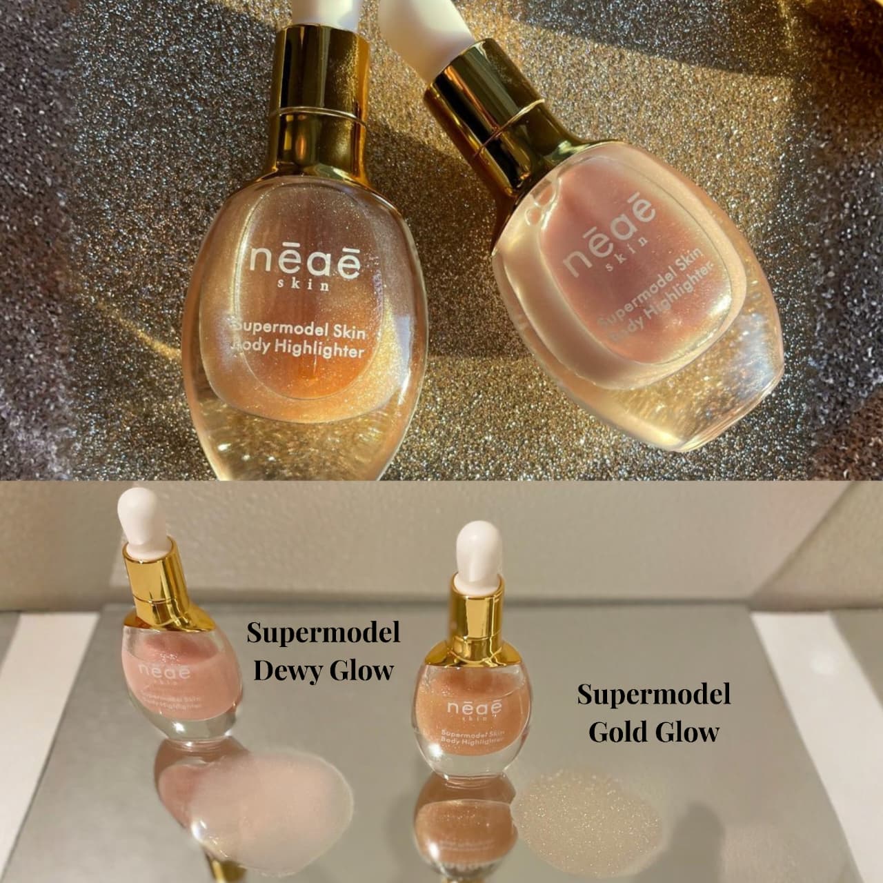 Super Model Skin - Body Highlighter Gold Glow