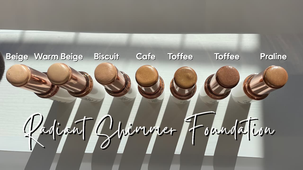Radiant Shimmer Foundation Stick 6 Shades