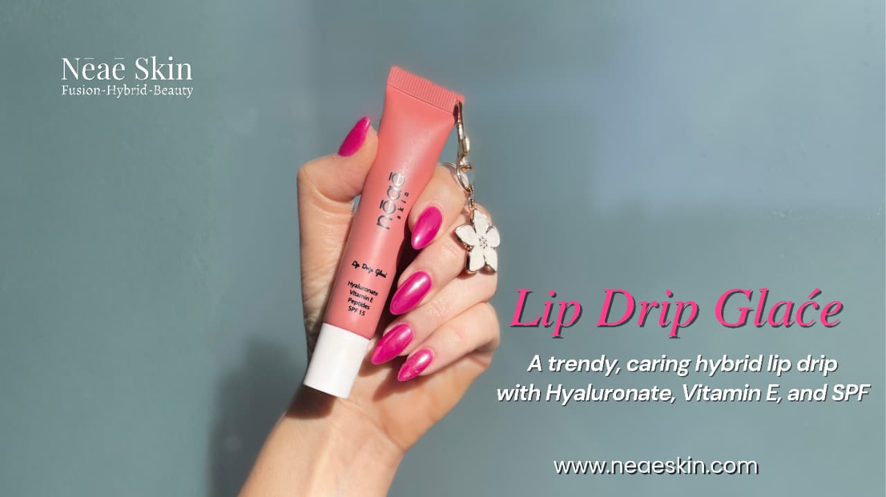 Lip Drip Glacè with Peptides-Hyaluronate-Vitamin E-SPF 15