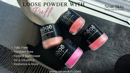 Blush Loose Powder With Puff 