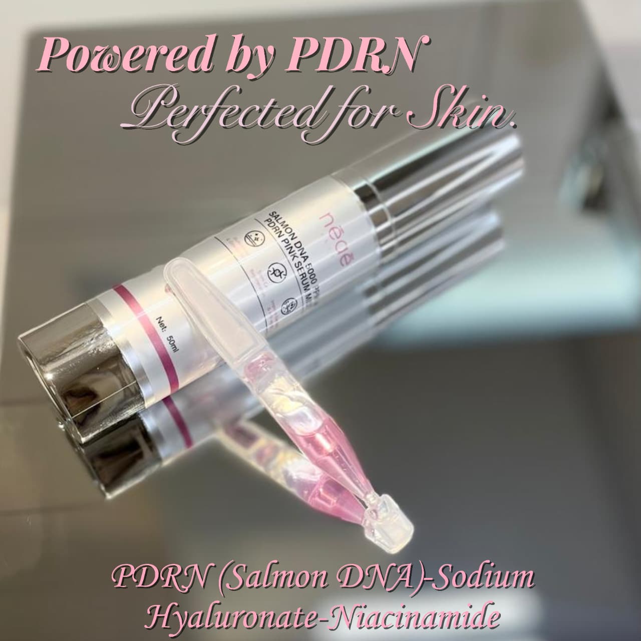 Salmon PDRN Mist • Niacinamide • Hyaluronic Acid • Alpha Arbutin