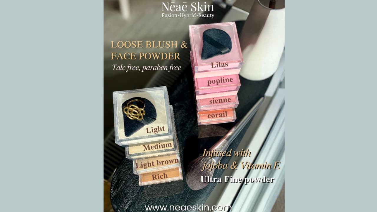 Loose Face Powder • Talc Free • Paraben Free • Hybrid