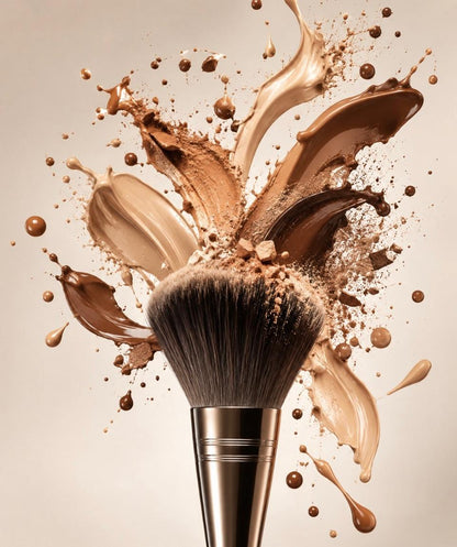 Professional Makeup Artist Blush Brush • 100% Vegan Soft Hair