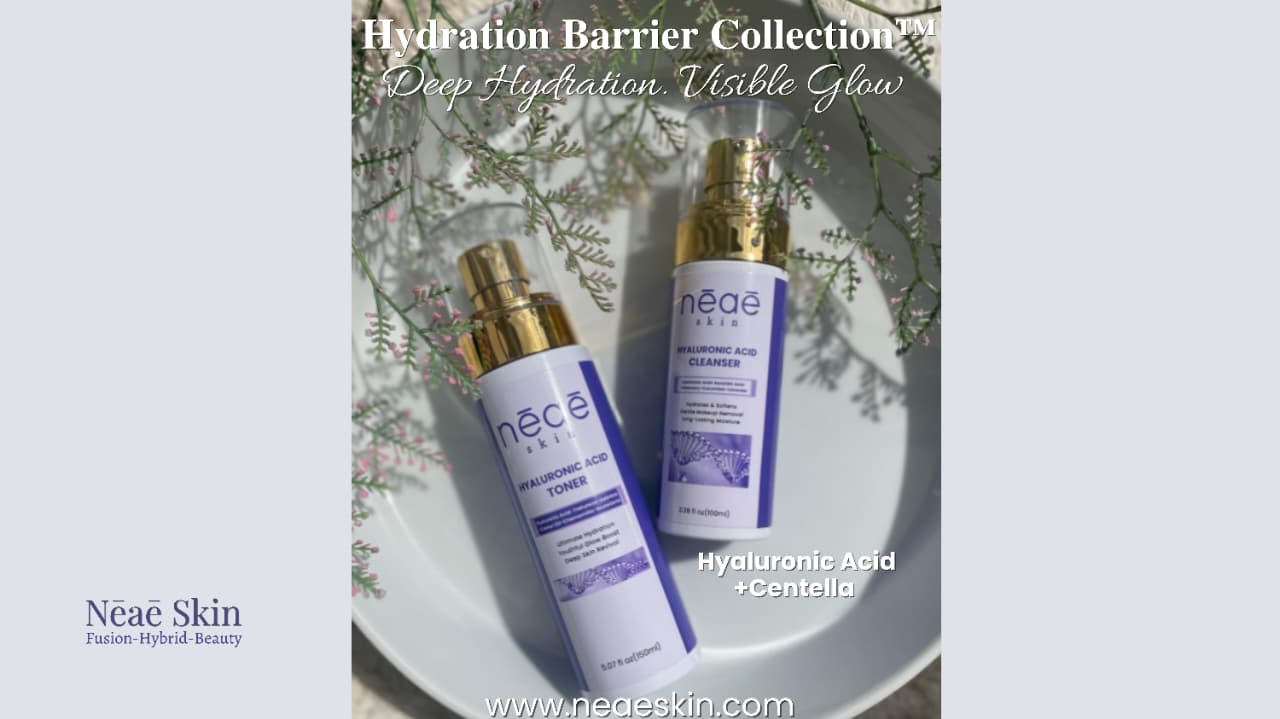 Hydration Barrier Collection
Hyaluronic Acid Cleanser
Hyaluronic Acid Toner