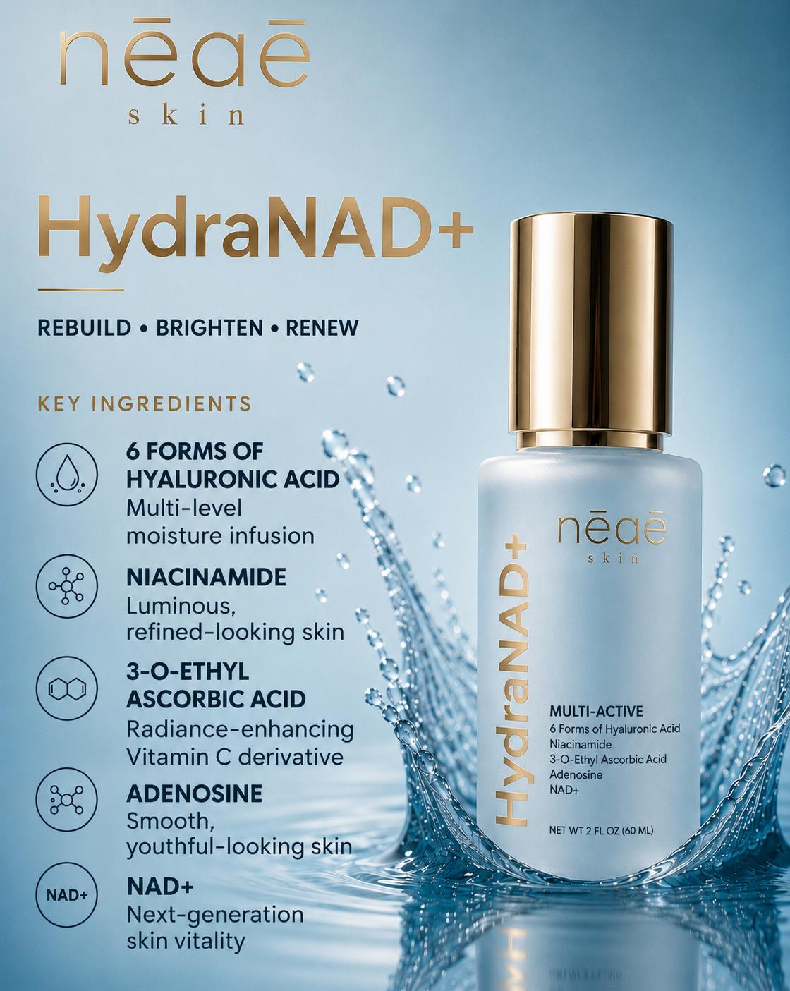 HydraNAD+ Brightening Hydration Complex

CentellaBio Luminous Barrier Renewal