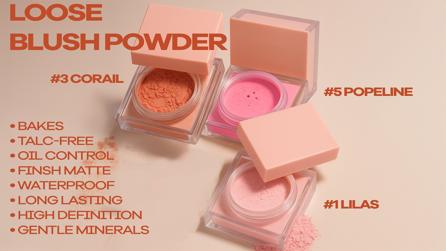 Loose Blush Powder 4 Shades