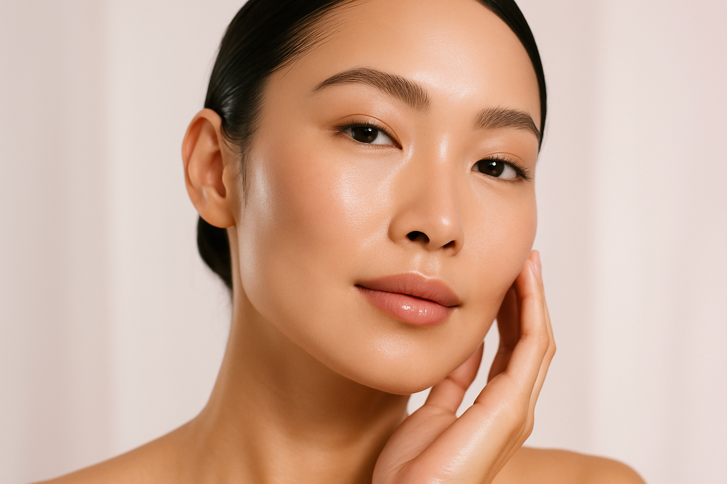 salmon dna flawless model using it asian